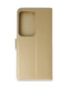 Samsung Galaxy S20 Ultra Uyumlu Trend S Plus Kapaklı Kılıf - Gold Belirtilmemiş