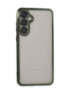 Samsung Galaxy S23 Fe Uyumlu Kılıf Lensli Silikon - Yeşil Belirtilmemiş