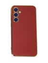 Samsung Galaxy S23 Fe Uyumlu Kılıf Volet Silikon - Kırmızı Belirtilmemiş