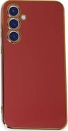 Samsung Galaxy S23 Fe Uyumlu Kılıf Volet Silikon - Kırmızı Belirtilmemiş
