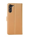 Samsung Galaxy S23 Plus Uyumlu Trend S Plus Kapaklı Kılıf - Gold Belirtilmemiş
