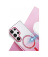 Samsung Galaxy S23 Ultra Uyumlu Glossy Magsafe Kapak - Pembe Belirtilmemiş