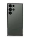 Samsung Galaxy S23 Ultra Uyumlu Kılıf Lensli Silikon - Yeşil Belirtilmemiş