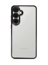 Samsung Galaxy S24 Fe Uyumlu Kılıf Lensli Silikon - Siyah Belirtilmemiş
