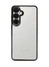 Samsung Galaxy S24 Fe Uyumlu Kılıf Lensli Silikon - Siyah Belirtilmemiş