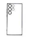 Samsung Galaxy S24 Ultra Uyumlu Kılıf Lensli Silikon - Siyah Belirtilmemiş