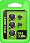Samsung Galaxy S24 Ultra Uyumlu Raze Metal Kamera Lens - Sarı