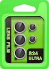 Samsung Galaxy S24 Ultra Uyumlu Raze Metal Kamera Lens - Mor