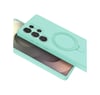 Samsung Galaxy S24 Ultra Uyumlu Regal Magsafe Standlı Kapak - Su Yeşili Belirtilmemiş