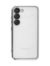 Samsung Galaxy S24 Uyumlu Kılıf Lensli Silikon - Gümüş Belirtilmemiş
