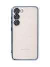Samsung Galaxy S24 Uyumlu Kılıf Lensli Silikon - Açık Mavi Belirtilmemiş