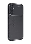 Samsung Galaxy S25 Plus Uyumlu Kılıf Auto Focus Karbon Kapak - Siyah Belirtilmemiş