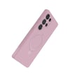 Samsung Galaxy S25 Ultra Uyumlu Regal Magsafe Standlı Kapak - Açık Pembe Belirtilmemiş