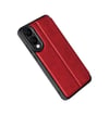 Samsung Galaxy S25 Uyumlu Edge Flip Cover - Kırmızı Belirtilmemiş