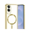 Samsung Galaxy S25 Uyumlu Edge Kross Magneticsafe Kapak - Gold Belirtilmemiş