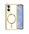 Samsung Galaxy S25 Uyumlu Edge Kross Magneticsafe Kapak - Gold Belirtilmemiş