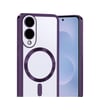 Samsung Galaxy S25 Uyumlu Edge Kross Magneticsafe Kapak - Mor Belirtilmemiş
