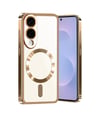 Samsung Galaxy S25 Uyumlu Edge Kross Magneticsafe Kapak - Çöl Titanyum Belirtilmemiş