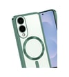 Samsung Galaxy S25 Uyumlu Edge Kross Magneticsafe Kapak - Koyu Yeşil Belirtilmemiş