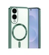 Samsung Galaxy S25 Uyumlu Edge Kross Magneticsafe Kapak - Koyu Yeşil Belirtilmemiş