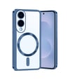 Samsung Galaxy S25 Uyumlu Edge Kross Magneticsafe Kapak - Sierra Blue Belirtilmemiş