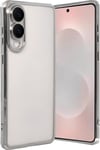 Samsung Galaxy S25 Uyumlu Edge Lensli Silikon - Gümüş Belirtilmemiş
