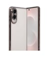 Samsung Galaxy S25 Uyumlu Edge Lensli Silikon - Titan Gri Belirtilmemiş