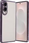 Samsung Galaxy S25 Uyumlu Edge Lensli Silikon - Mor Belirtilmemiş