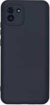 Samsung Galaxy Uyumlu   A03 Kılıf Nano İçi Kadife Silikon - Lacivert Belirtilmemiş