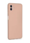Samsung Galaxy Uyumlu   A04 Kılıf Nano İçi Kadife Silikon - Pudra Belirtilmemiş