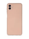Samsung Galaxy Uyumlu   A04 Kılıf Nano İçi Kadife Silikon - Pudra Belirtilmemiş