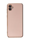 Samsung Galaxy Uyumlu   A04 Kılıf Volet Silikon - Pembe Belirtilmemiş