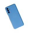 Samsung Galaxy Uyumlu   A04s Kılıf Nano İçi Kadife Silikon - Mavi Belirtilmemiş
