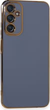 Samsung Galaxy Uyumlu   A05s Kılıf Volet Silikon - Mavi Belirtilmemiş