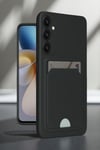 Samsung Galaxy Uyumlu   A16 5g Kılıf Kelvin Kartvizitli Silikon - Lila Belirtilmemiş