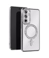 Samsung Galaxy Uyumlu   A17 5g Joke Simli Magneticsafe Kılıf - Gümüş Belirtilmemiş