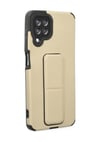 Samsung Galaxy Uyumlu,   A22 Kılıf Mega Standlı Silikon - Gold Belirtilmemiş