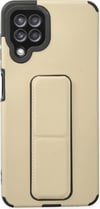 Samsung Galaxy Uyumlu,   A22 Kılıf Mega Standlı Silikon - Gold Belirtilmemiş