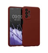 Samsung Galaxy Uyumlu   A23 4g Kılıf First Silikon - Bordo Belirtilmemiş
