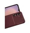 Samsung Galaxy Uyumlu   A26 Kılıf Auto Focus Karbon Kapak - Bordo Belirtilmemiş