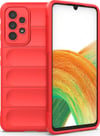 Samsung Galaxy Uyumlu   A33 5g Kılıf Optimum Silikon - Kırmızı Belirtilmemiş