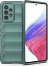 Samsung Galaxy Uyumlu   A53 5g Kılıf Optimum Silikon - Koyu Yeşil Belirtilmemiş