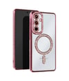 Samsung Galaxy Uyumlu   A55 5g Joke Simli Magneticsafe Kılıf - Pembe Belirtilmemiş