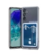 Samsung Galaxy Uyumlu   A56 Kılıf Kart Şeffaf Silikon - Şeffaf Belirtilmemiş