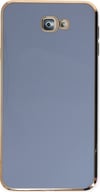 Samsung Galaxy Uyumlu   J7 Prime Kılıf Volet Silikon - Mavi Belirtilmemiş