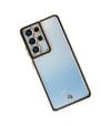 Samsung Galaxy Uyumlu   S21 Ultra Kılıf Liva Lens Silikon - Siyah Belirtilmemiş