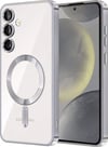Samsung Galaxy Uyumlu   S23 Plus Kılıf Kross Magneticsafe Kapak - Gümüş Belirtilmemiş