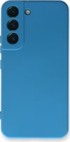 Samsung Galaxy Uyumlu   S23 Plus Kılıf Nano İçi Kadife Silikon - Mavi Belirtilmemiş