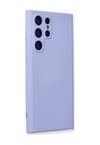 Samsung Galaxy Uyumlu   S23 Ultra Kılıf Nano İçi Kadife Silikon - Lila Belirtilmemiş