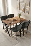 Sandalye 4 Adet Baby Face Kumaş Metal Ayak Modern Mutfak Sandalyesi Cafe Balkon Ofis Elma Çok Renkli